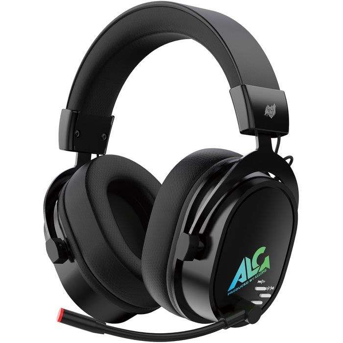 7.1ch ワイヤレスゲーミングヘッドセット USB Bluetooth ゲーム用 マイク ブラック アローン ALG-GMWHS7BK