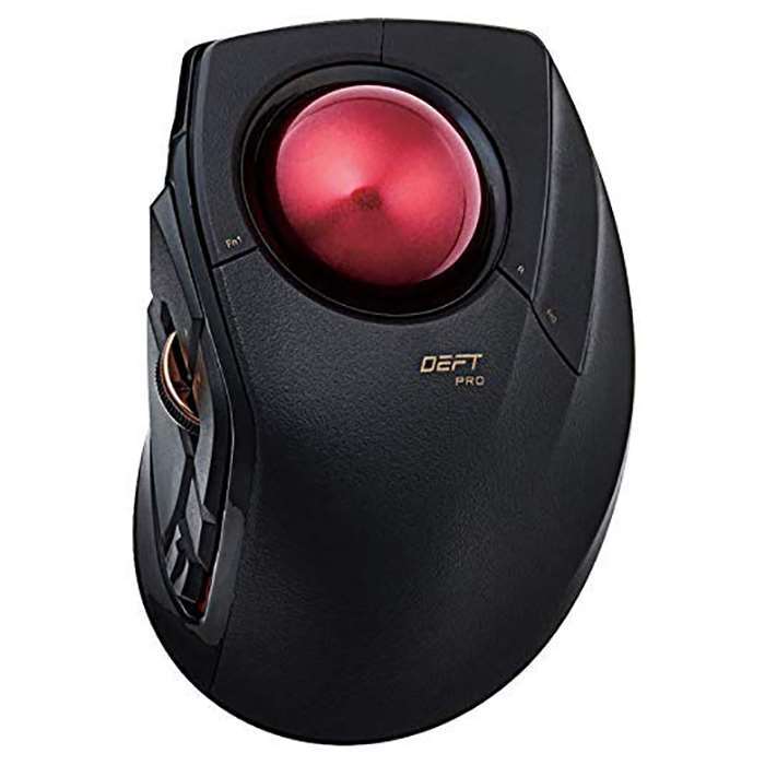 【沖縄・離島送りとどける不可】【代引不可】無線電話 トラックボール DEFT PRO 人さし指取り締まり手合い 二十日鼠 8名取り草 有線 無線電話 Bluetooth 黒いこと エレコム M-DPT1MRBK