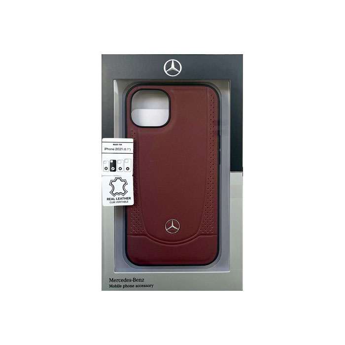 メルセデス・ベンツ iPhone13用 牛革 背面ケース エアージェイ MEHCP13MARM RE 4,519円