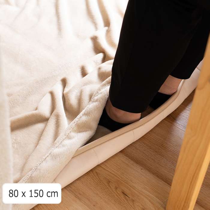 【代引不可】こたつ敷 こたつ敷布団 足湯マット BE 80×150cm ベージュ インテリア 新生活 IKEHIKO 1182490025215