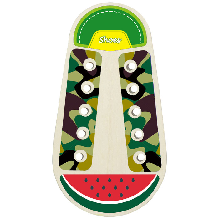 くつひもむすび 靴紐結び 学ぶ 考える 教材 覚える 知育玩具