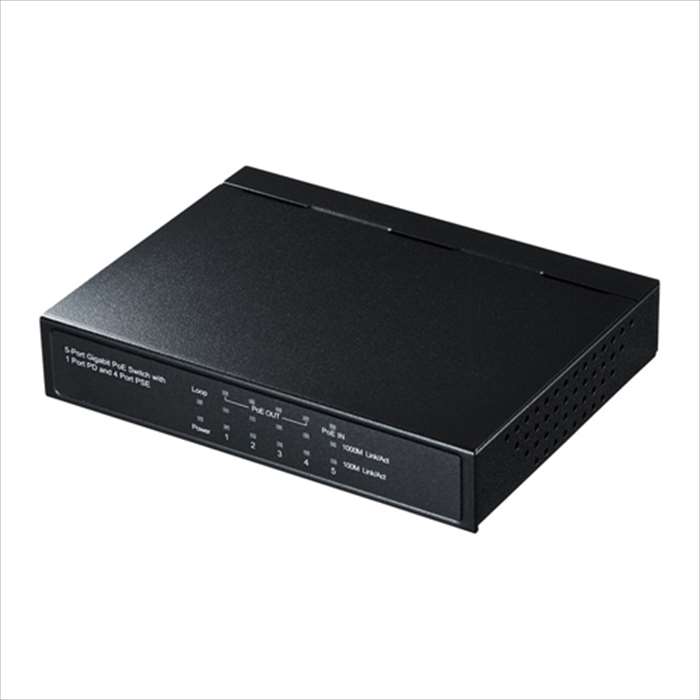 【沖縄・離島送りとどける不可】【代引不可】PoE受電給電両相応う ギガビットスイッチングハブ 5界面 静音気違い受け答え 小型 とり備える 助けになる サンワサプライ ローカルエリアネットワーク-GIH5PSEPD