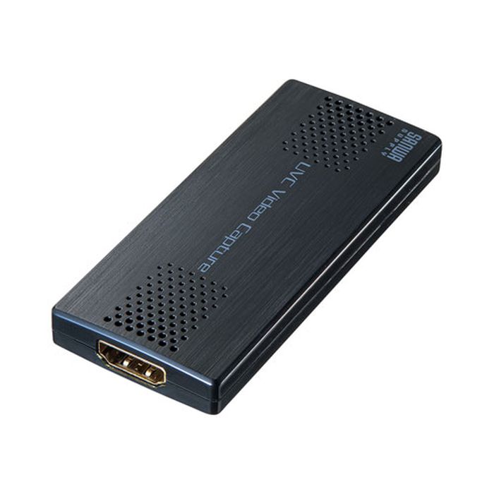 【代引不可】USB-HDMI写真機アダプター USB2.0相応う キャプチャーアダプタ さし画 音吐 お手持ちの写真機をWEB写真機化！ Windows/Mac サンワサプライ USB-CVHDUVC2