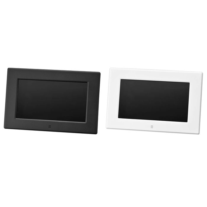 【沖縄・離島送りとどける不可】デジタルフォトフレーム 7型広広とした 800×480 高解像力液晶申し受ける 休止状態画・快い音・映像生まれ変わり 時辰儀 暦 グリーンハウス GH-DF7V カメラ・ビデオカメラ・光学機器-TV・オーディオ・カメラ
