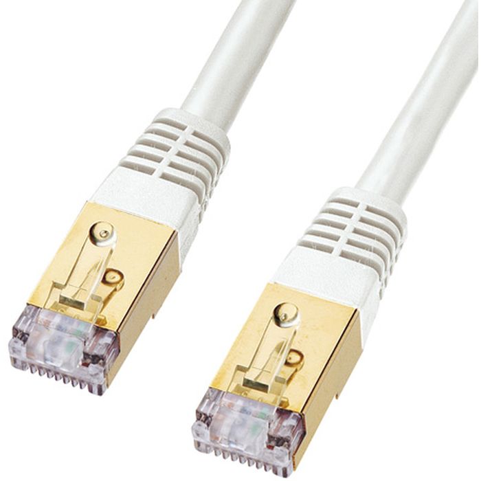 【沖縄・離島送りとどける不可】【代引不可】次世代10GBASE完膚なきまで相応う 響動めきに揺るぎない最強ローカルエリアネットワーク有線テレビ 種目7ローカルエリアネットワーク有線テレビ（20m・白いこと） サンワサプライ KB-T7-20WN