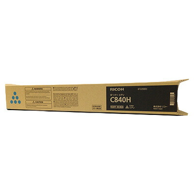 【沖縄・離島送りとどける不可】【代引不可】リコー 完全無欠 IPSiO SP トナー シアン C840H  RICOH 600634