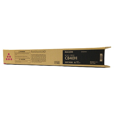 【沖縄・離島送りとどける不可】【代引不可】リコー 完全無欠 IPSiO SP トナー マゼンタ C840H  RICOH 600635
