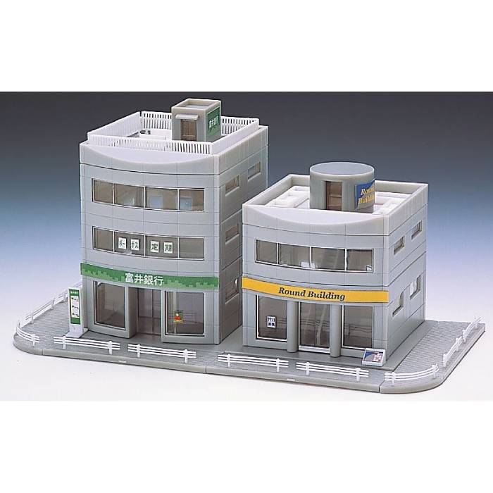 楽天市場】Nゲージ スクエアビルセット ブラウン 鉄道模型 ジオラマ