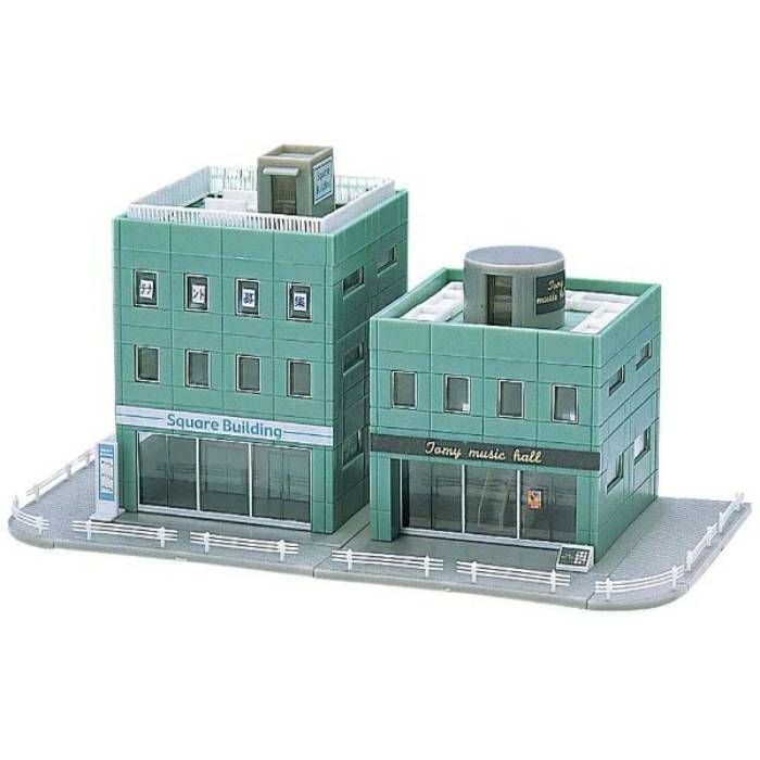 楽天市場】Nゲージ ラウンドビルセット グレー 鉄道模型 ジオラマ