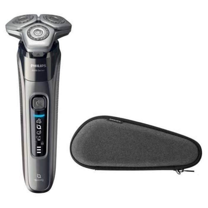 【沖縄・離島配送不可】ウェット＆ドライ電気シェーバー 9000シリーズ 髭剃り PHILIPS シルバー フィリップス S9697/31