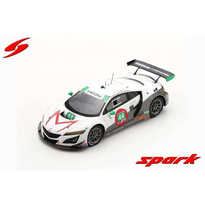 【沖縄・離島送りとどける不可】ぴかぴか光る 国家的模範例 1/43 アキュラ NSX GT3 2021 デイトナ24H #44 J.ポッター/A.ラリー/S.食麺麭ペリー/M.ファーンバッハー Spark Japan US286 ミニカー・トイカー-車