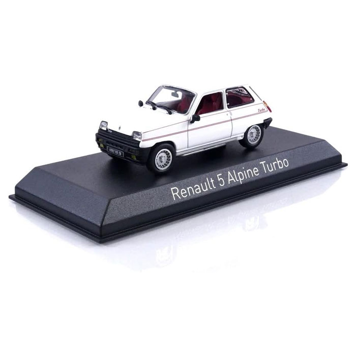 ノレブ 1/43 ルノー 5 アルピーヌ ターボ 1983 ホワイト 模型 ミニカー 510535