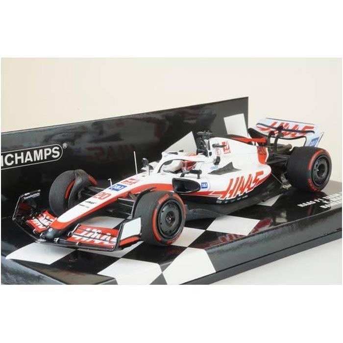 【沖縄・離島配送不可】ミニチャンプス 1/43 ハース F1 チーム VF-22 ケビン・マグヌッセン バーレーンGP 2022 京商 417220120|補聴器専門店 快聴生活