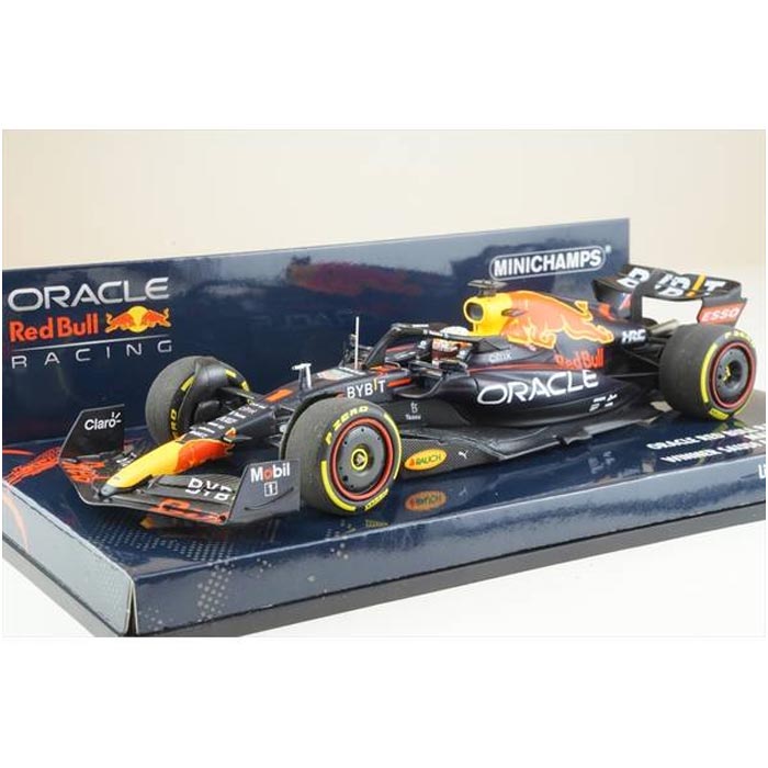 【沖縄・離島配送不可】ミニチャンプス 1/43 オラクル レッド ブル レーシング RB18 マックス･フェルスタッペン サウジアラビアGP 2022 京商 417220101
