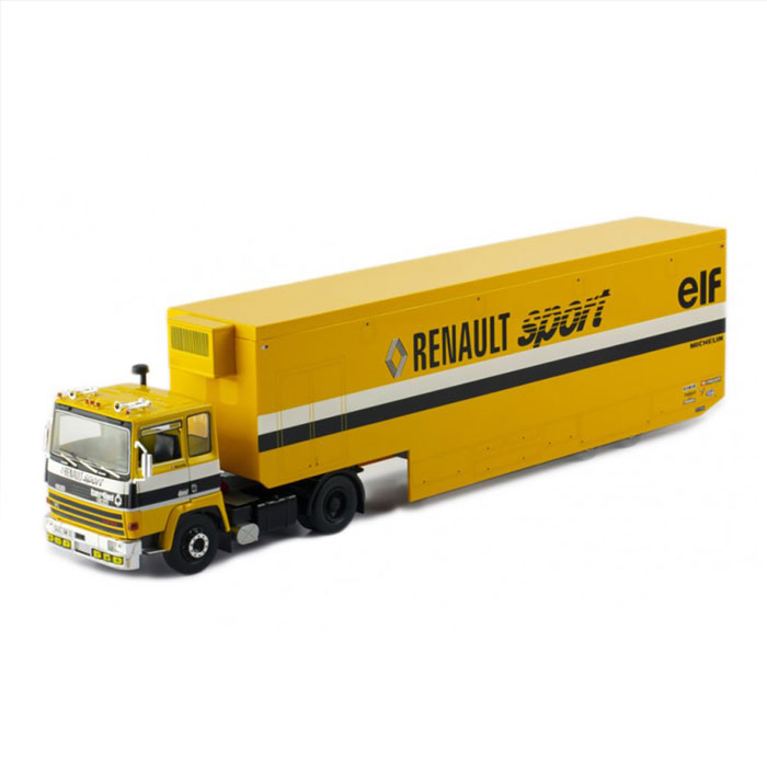 【沖縄・離島送りとどける不可】IXO イクソ 1/43 呼びりんリエ TR350 Renault sport ひな形 ミニカー 貨物自動車 トレーラ  TTR029 おもちゃ-車