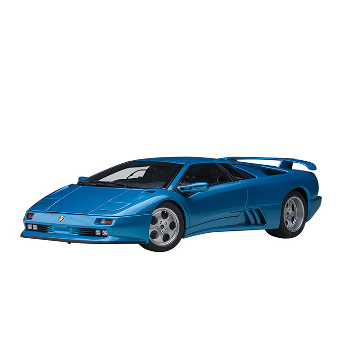 【沖縄・離島送りとどける不可】1/18 ランボルギーニ ディアブロ SE30 BLU SIRENA/メタリック･青み 車 ひな形 ミニカー 百貨店鉄道車両 AUTOart オート美術 79156