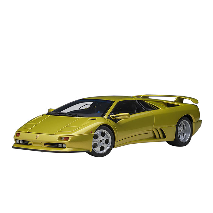 【沖縄・離島送りとどける不可】1/18 ランボルギーニ ディアブロ SE30 GIALLO SPYDER/メタリック･黄色 車 ひな形 ミニカー 百貨店鉄道車両 AUTOart オート美術 79157