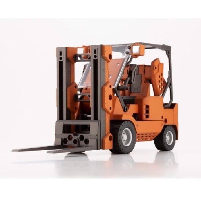 キットブロック ヘキサギア ブースターパック006 フォークリフトタイプ オレンジVer. 1/24スケール プラモデル 模型 コトブキヤ 壽屋 4934054033935