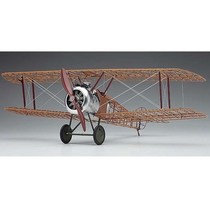【沖縄・離島配送不可】1/16 ソッピース キャメル F.1 プラモデル 模型 航空 飛行機 戦闘機 未塗装 ハセガワ 4967834500310