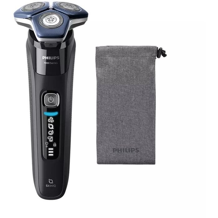 【沖縄・離島配送不可】PHILIPS ウェット&ドライ 電気シェーバー S7000シリーズ ブラック フィリップス S7886/10