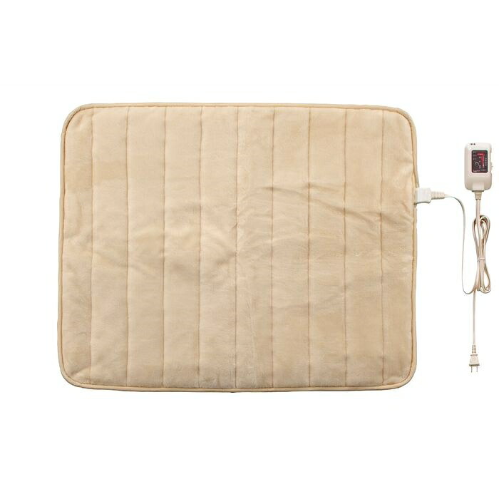 あったかパーソナルマット 暖房器具 ホットマット 約80cm×100cm 55W アイボリー sugibo SB-HP900(IV)