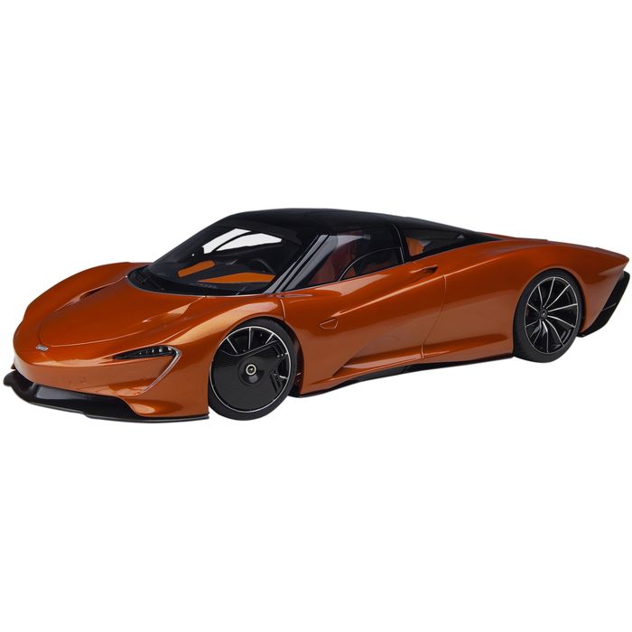【沖縄・離島送りとどける不可】AUTOart 1/18 マクラーレン 素早さ尻っ方 メタリック・オレンジ色  ミニカー ひな形 オート美術 76088