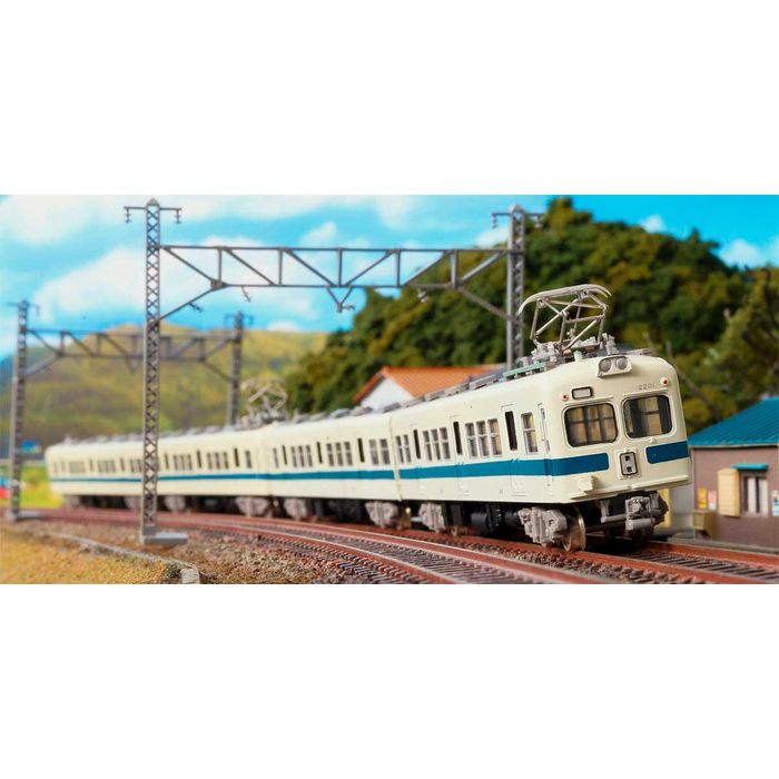 楽天市場】小田急2000形 基本4両編成セット【グリーンマックス・447A