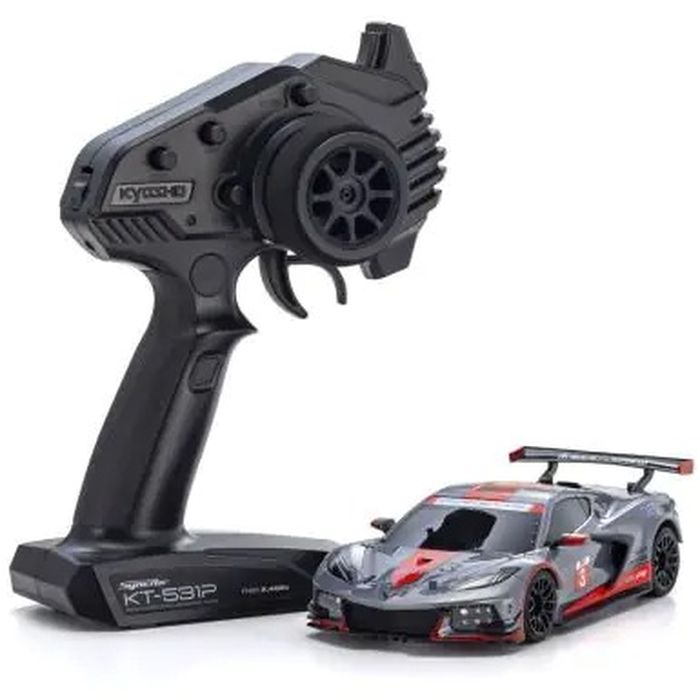 【沖縄・離島配送不可】MR04RWD r/s シボレーコルベット C8.R ガンメタル レッド 京商 32356GMR