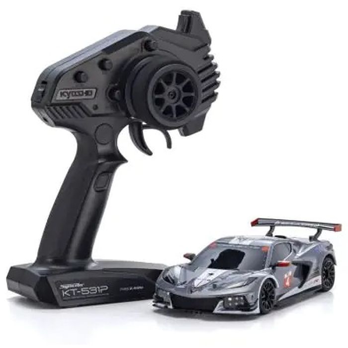 【沖縄・離島配送不可】MR04RWD r/s シボレーコルベット C8.R ガンメタル ホワイト 京商 32356GMW