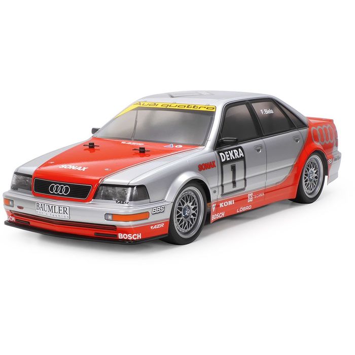 【沖縄・離島配送不可】1/10 電動RCカー 1992 アウディ V8 ツーリング (TT-02シャーシ) タミヤ 58699