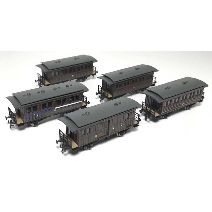 Ｎゲージ 鉄道模型 Nゲージ九州鉄道客車5両セット IORI工房 293