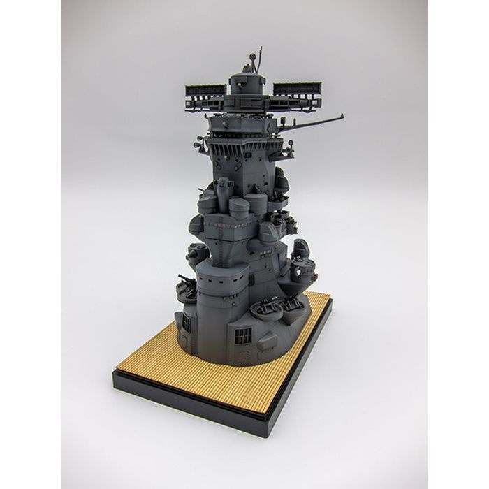 装備品-2EX-4 1/200 集める装備品シリーズ No.2 EX-4 1/200 戦艦大和 艦橋(純正エッチングパーツ/台座用木甲板シール付き フジミ模型 4968728020495