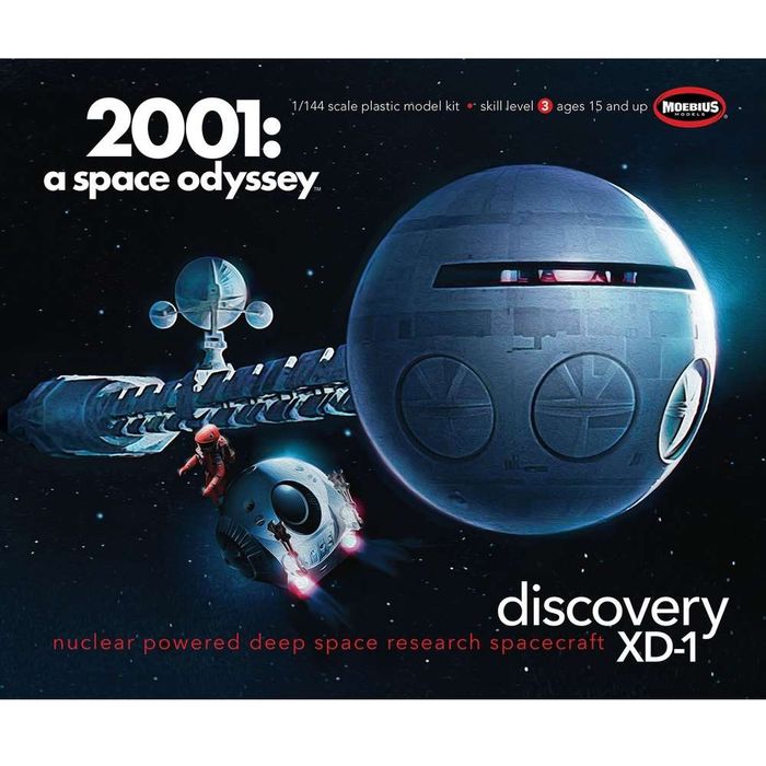 【沖縄・離島配送不可】メビウス モデル 1/144 2001年宇宙の旅 テ?ィスカハ?リー号 プラッツ MOE2001-3画像