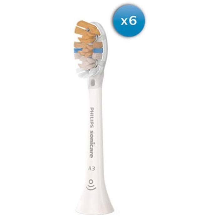 PHILIPS （フィリップス） 替歯ブラシ （6本） ソニッケアー オールインワン ブラシヘッド レギュラー ホワイト フィリップス HX9096/67