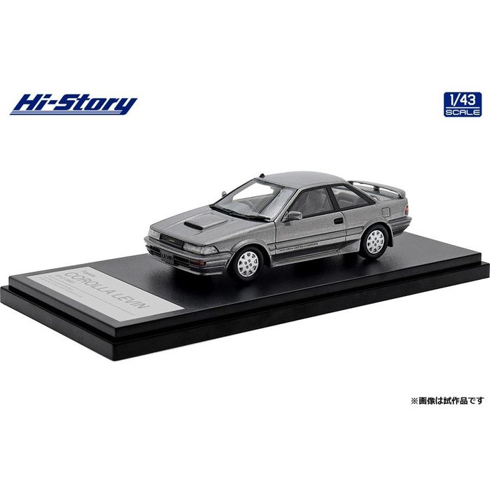 1/43 Toyota COROLLA LEVIN GT-Z (1987) グレーメタリック インターアライド HS447GY