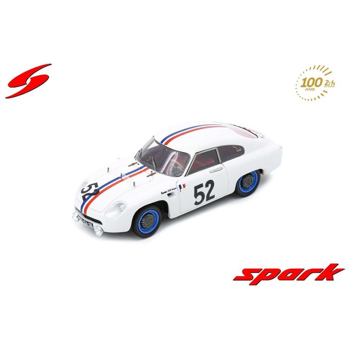 【沖縄・離島配送不可】DB HBR 5 No.52 22nd 24H Le Mans 1961 J.C. Caillaud - R. Mougin SPARK JAPAN S2446