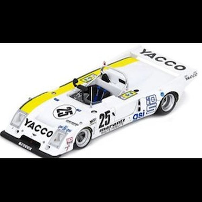 【沖縄・離島配送不可】Chevron B36 No.25 17th Le Mans 24H 1980 B. Sotty - P. Hesnault - D. Laurent SPARK JAPAN S9420