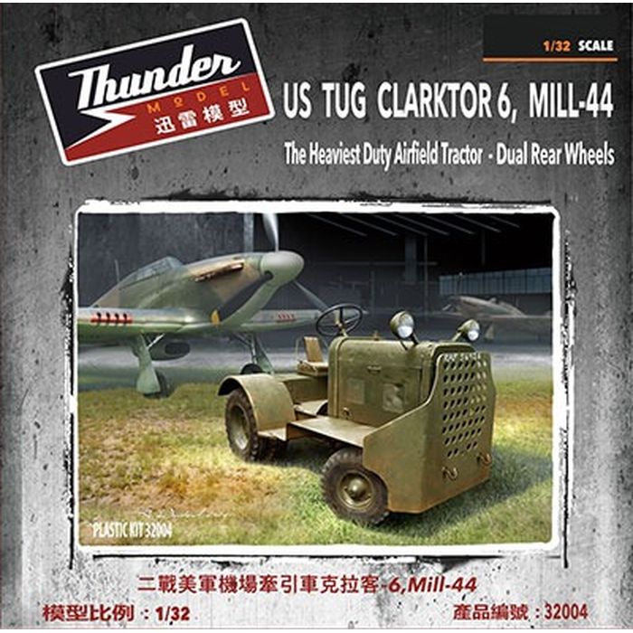 米英・クラークトール6トラクターMill-44型・未舗装用ダブルタイヤ バウマン TB32004