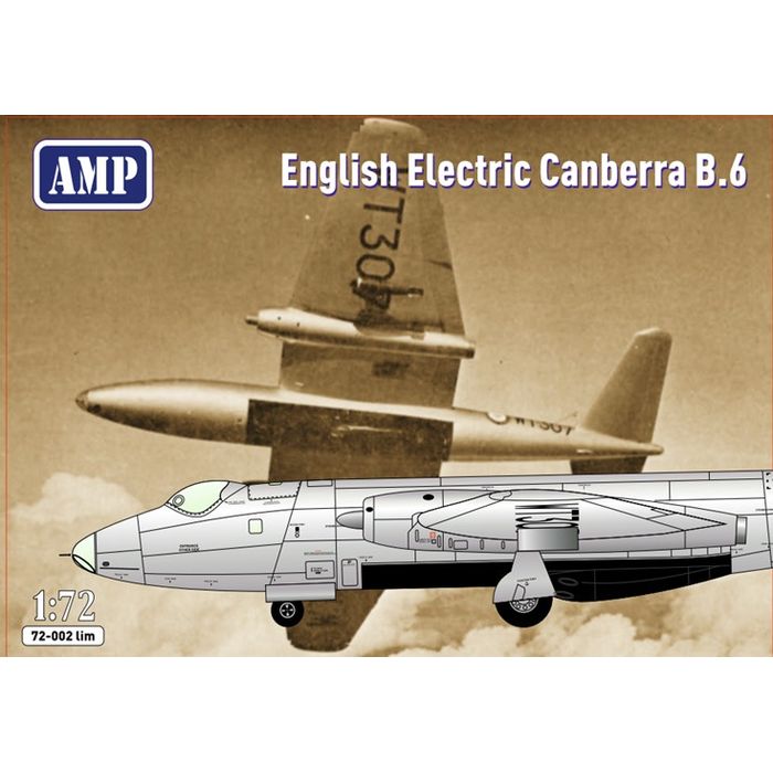 【沖縄・離島配送不可】1/72 E.E. キャンベラ B.6 リミテッドエディション ビーバーコーポレーション MKRAMP72-002LIM