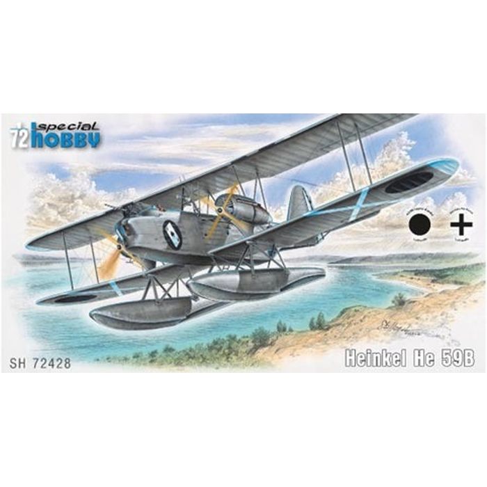 【沖縄・離島配送不可】1/72 ハインケル He59B ビーバーコーポレーション SPHSH72428