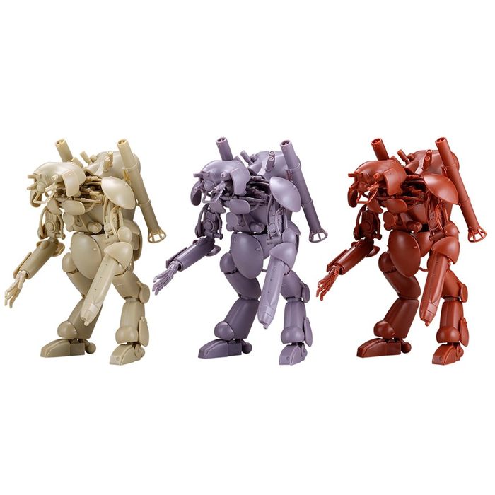 ARTPLA　ヒューマノイド型無人邀撃機グローサーフント（3機セット） 海洋堂 AP023