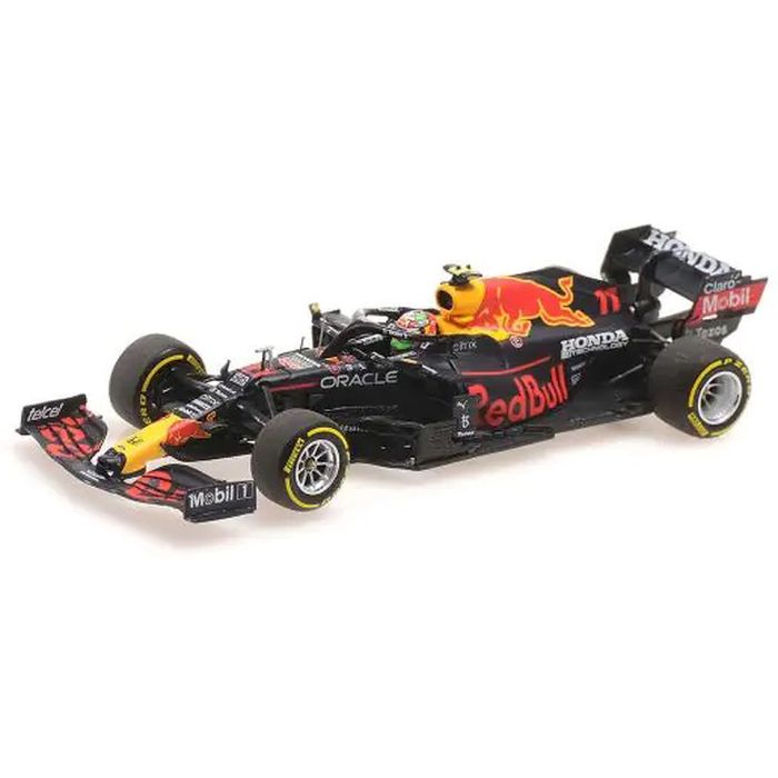 【沖縄・離島配送不可】ミニチャンプス 1/43 レッド ブル レーシング ホンダ RB16B セルジオ･ペレス メキシコGP 2021 京商 410211911