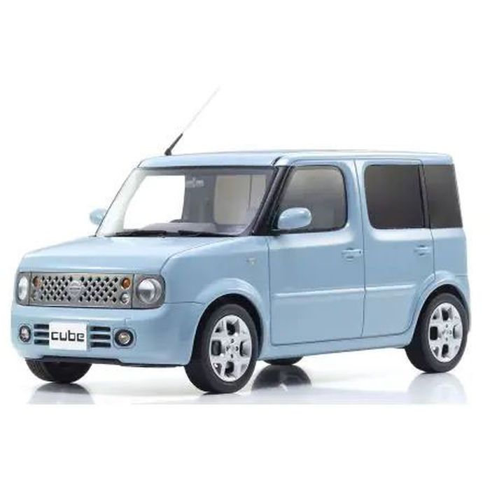 【沖縄・離島配送不可】KYOSHOオリジナル1/18 日産 キューブ (エアブルー) 限定 400個 京商 KSR18060AB