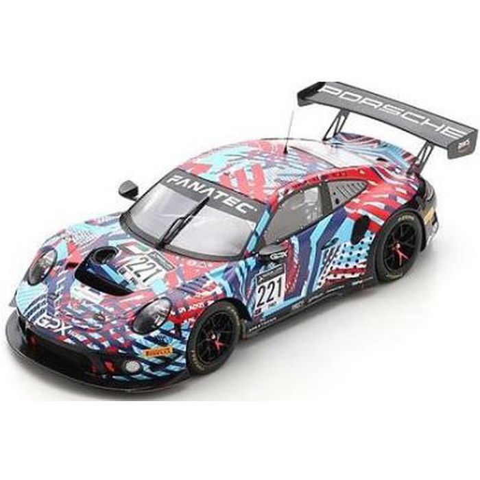 【沖縄・離島配送不可】1/43 Porsche 911 GT3 R No.221 GPX Martini Racing Spa Test Days 2022 R. Lietz - M. Christensen Spark Japan SP429