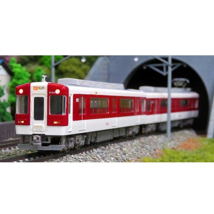 【沖縄・離島配送不可】Nゲージ 近鉄5200系 (更新車・車番選択式) 4両編成セット (動力付き) 鉄道模型 GreenMax グリーンマックス 32025