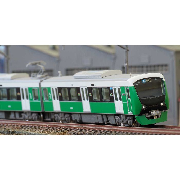 【沖縄・離島配送不可】Nゲージ 鉄道模型 静岡鉄道A3000形 ナチュラルグリーン・新ロゴ 2両編成セット 動力付き グリーンマックス 31849