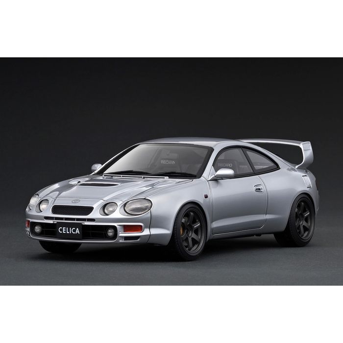 【沖縄・離島配送不可】1/18 Toyota Celica GT-FOUR (ST205) Silver 完成品 ミニカー 塗装済 ティーケー・カンパニー IG3679｜補聴器専門店　快聴生活