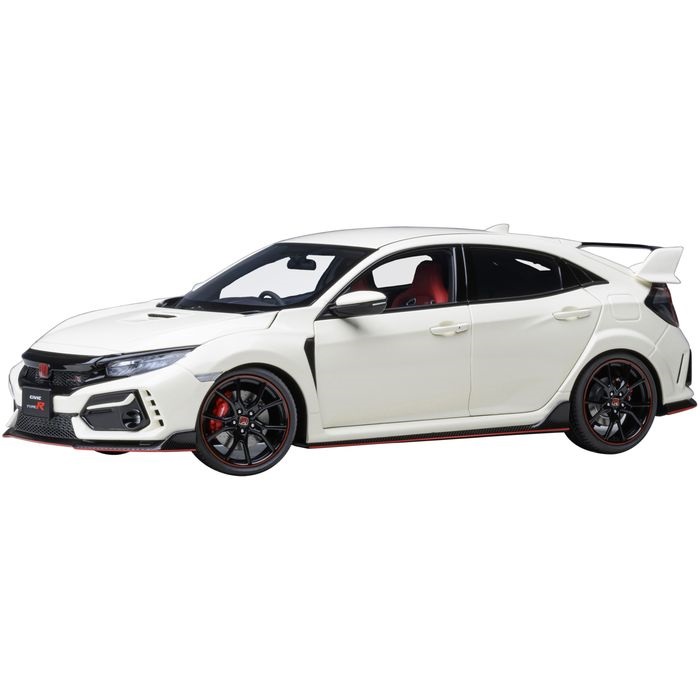 【沖縄・離島配送不可】HONDA ホンダ シビック タイプR FK8 2021 チャンピオンシップホワイト オートアート 73220｜補聴器専門店　快聴生活