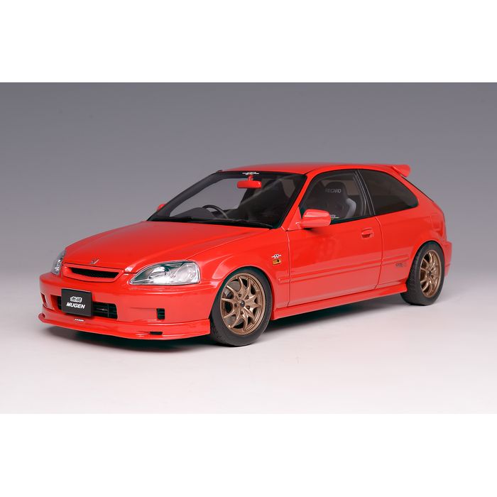 【沖縄・離島配送不可】1/18 Honda Civic Type R EK9 MUGEN MILANO RED フリースタイル M85026