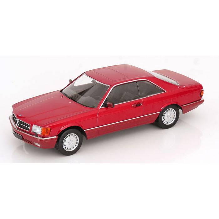 【沖縄・離島配送不可】KKscale 1/18 Mercedes 5SEC C126 1985 レッドメタリック フリースタイル KKDC180336｜補聴器専門店　快聴生活